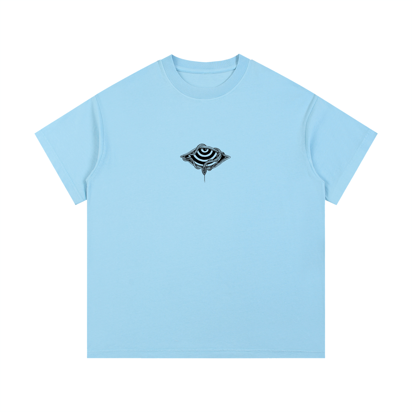 Embrace The Chaos - Vintage Wash Drop Shoulder Cotton T-Shirt (Patakota Collab)