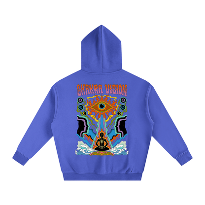 Chakra Vision - Oversize Fleeced Hoodie