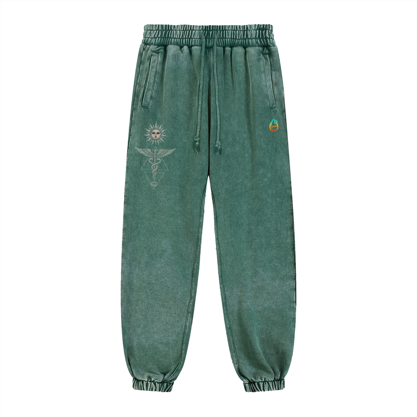 Inner Alchemy - Snow Wash Heavyweight Jogger Sweatpants (NEW)