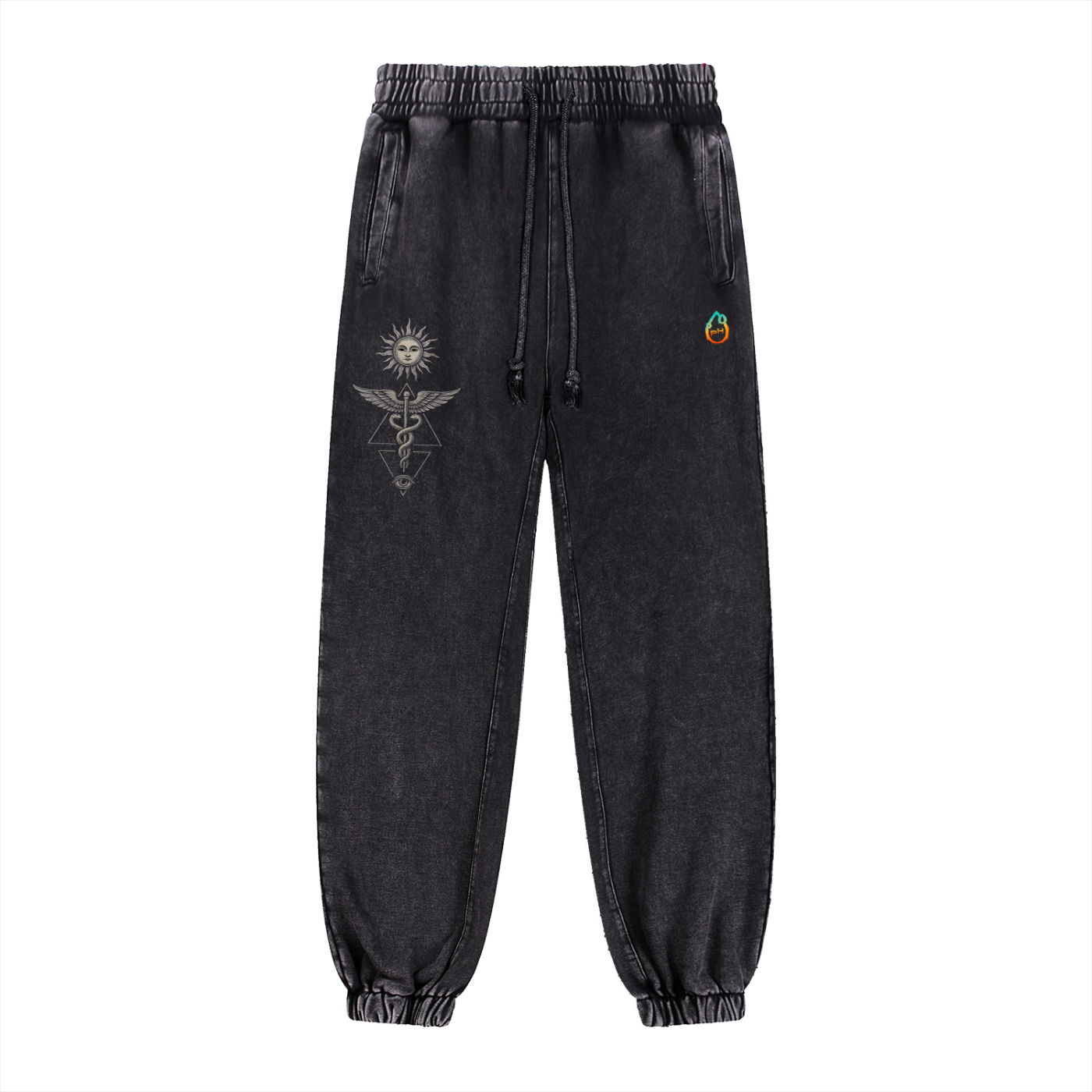 Inner Alchemy - Snow Wash Heavyweight Jogger Sweatpants (NEW)