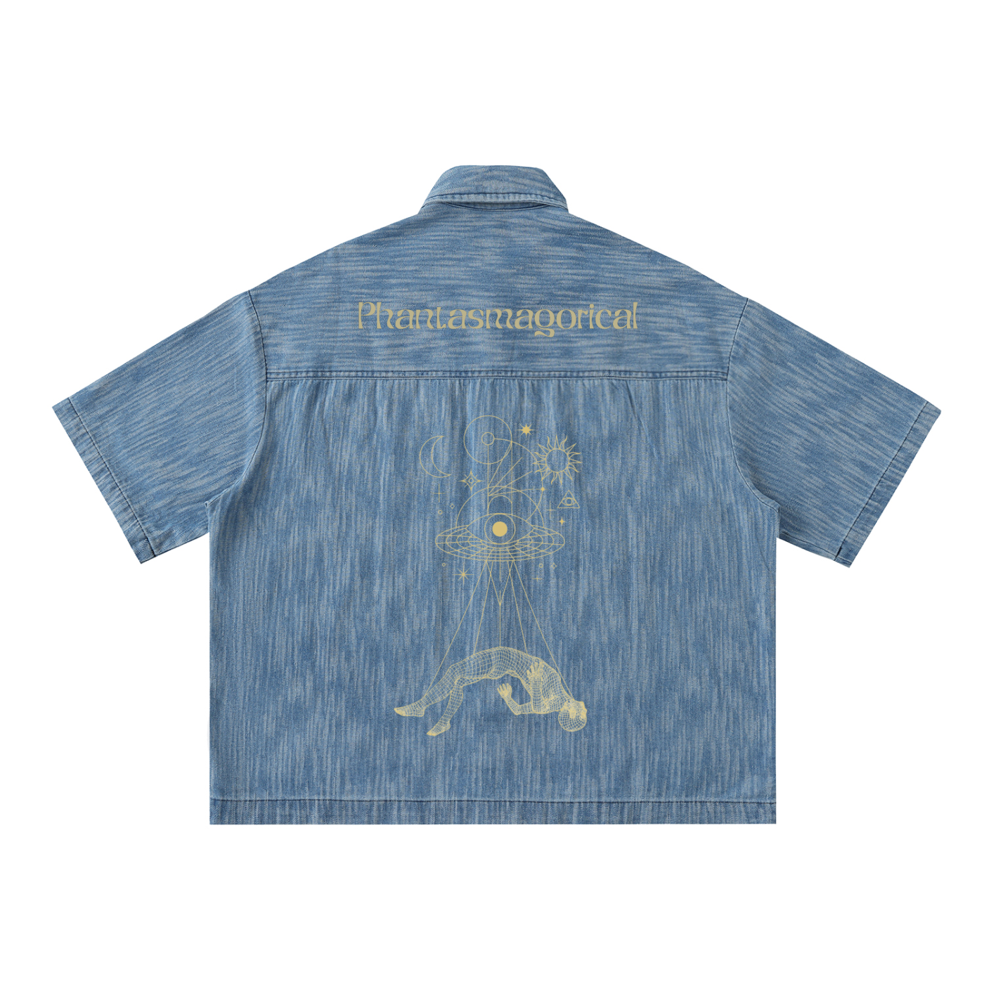 Dimensional Drift - Button Up Short-Sleeve Shirt (NEW)