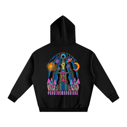 Self Actualized - Oversize Fleeced Hoodie