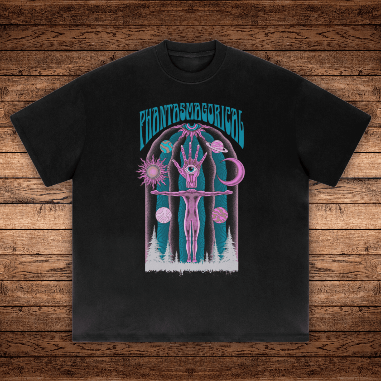 Higher State - Absurdly Heavyweight Relaxed Fit T-shirt (425 GSM) - Phantasmagorical