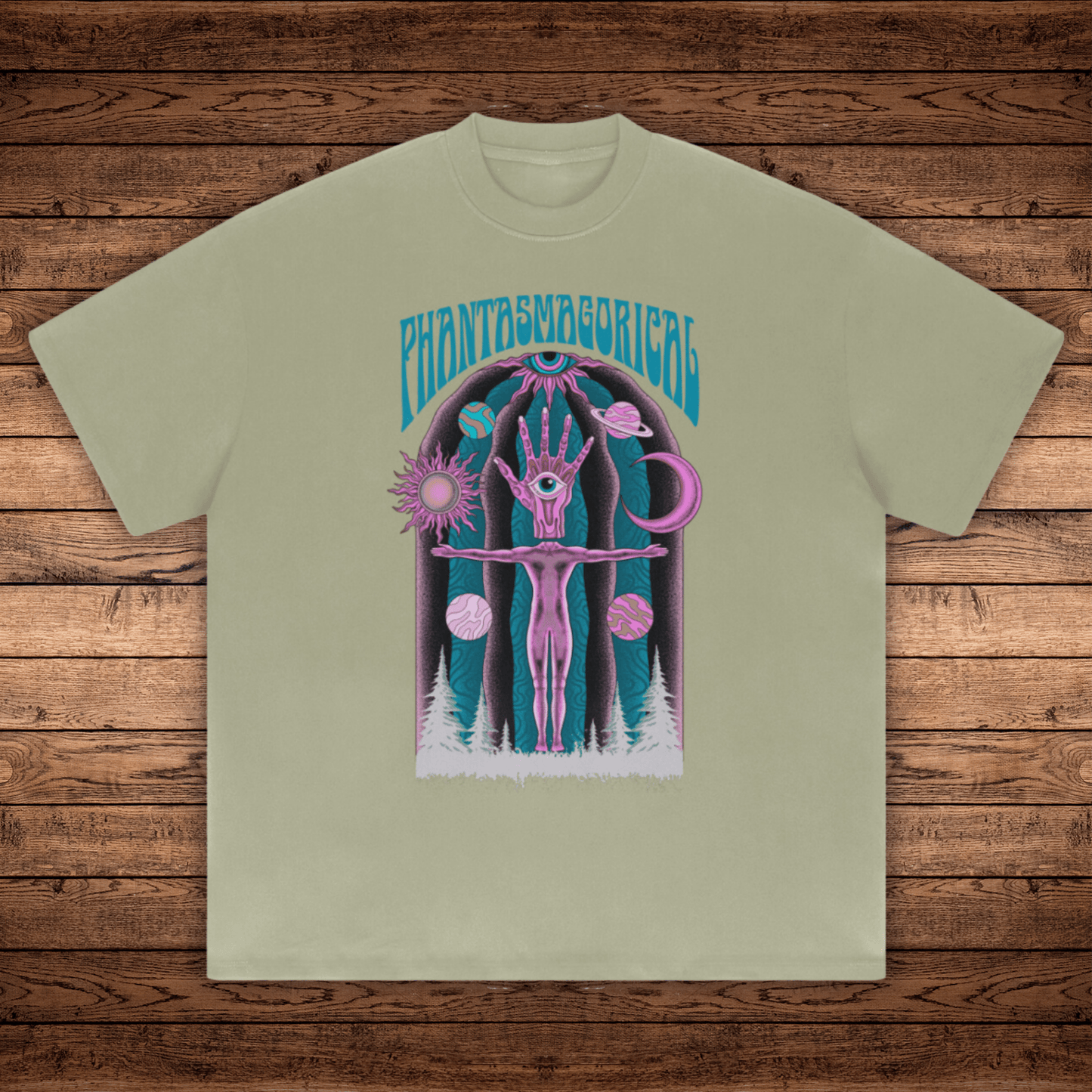 Higher State - Absurdly Heavyweight Relaxed Fit T-shirt (425 GSM) - Phantasmagorical