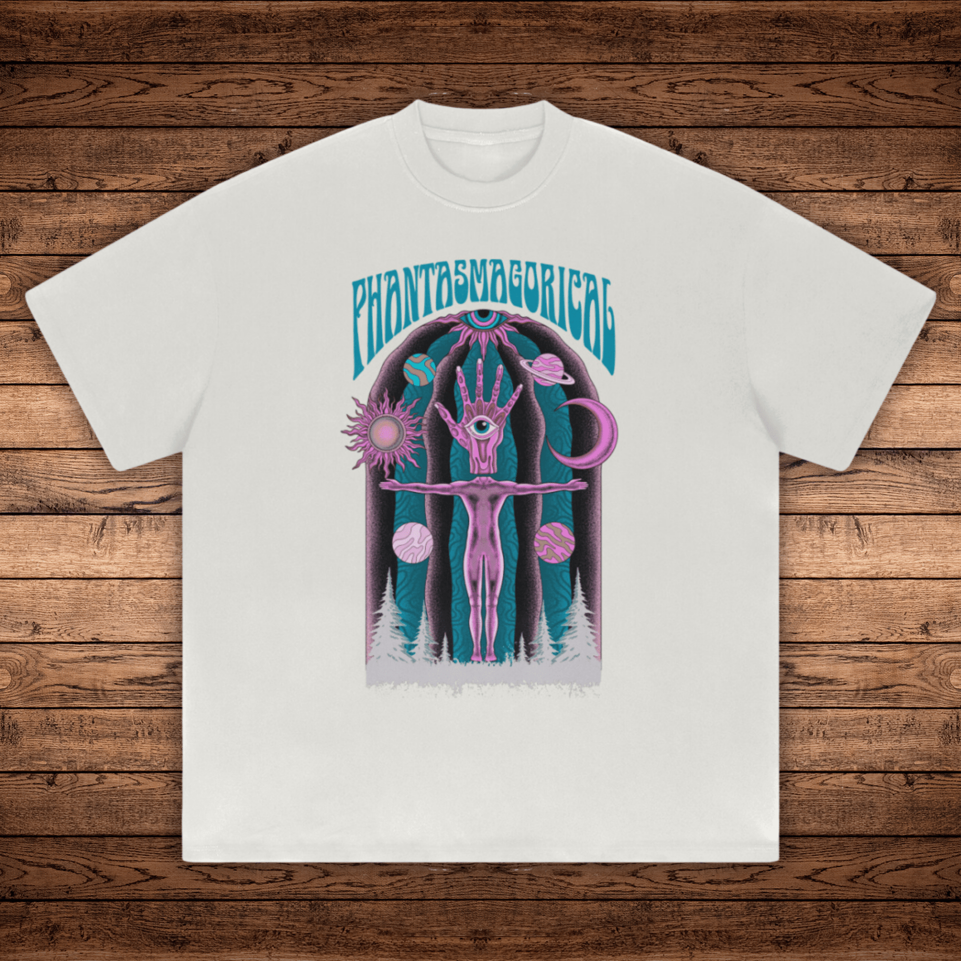 Higher State - Absurdly Heavyweight Relaxed Fit T-shirt (425 GSM) - Phantasmagorical