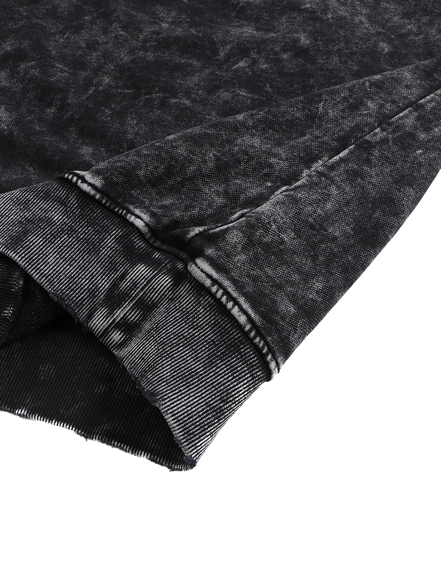 Paradigm - Snow Washed Hand-Frayed Heavyweight Sweatshirt (NEW)