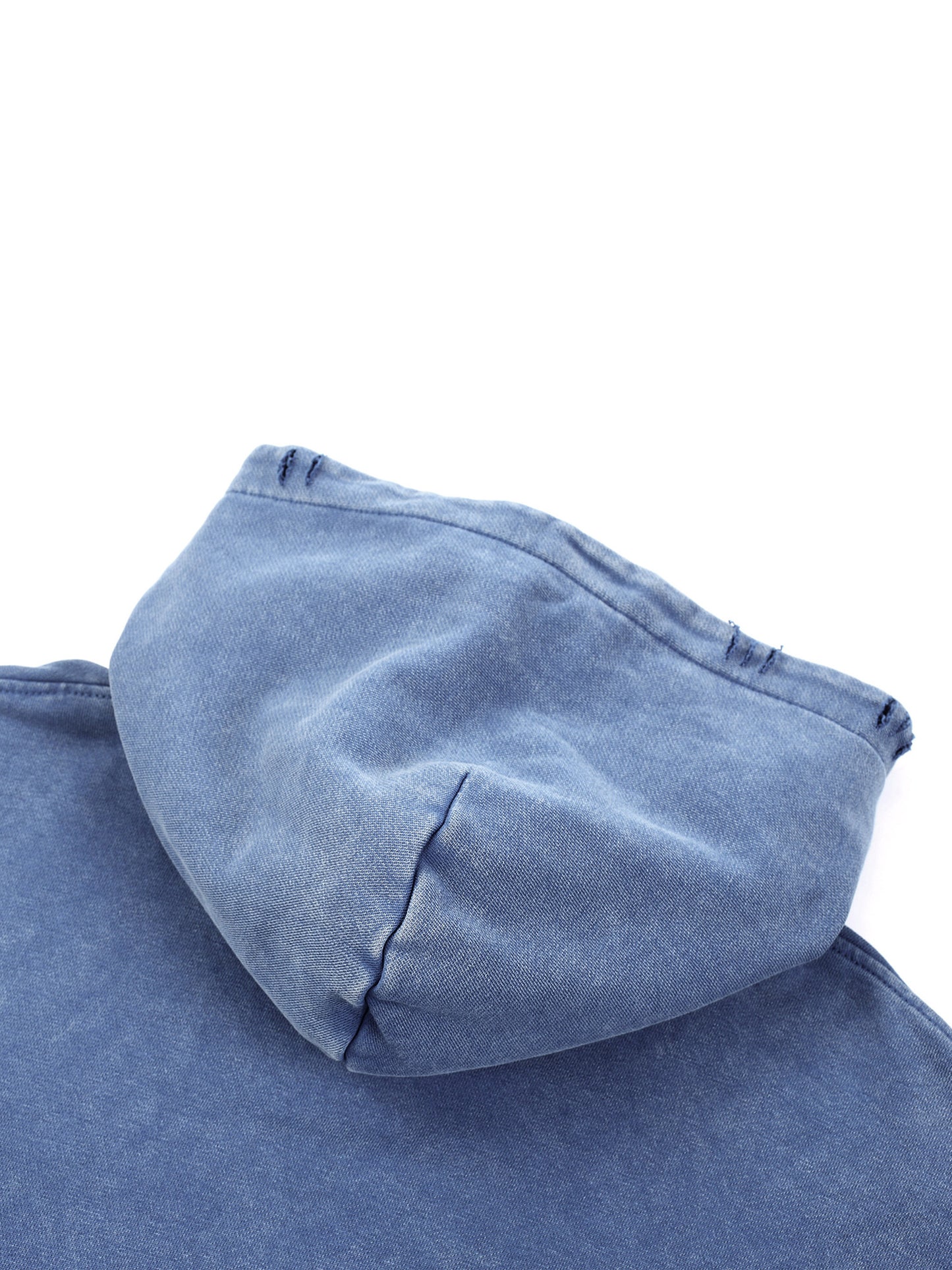 Existential - Snow Wash Hand-Frayed Heavyweight  Hoodie