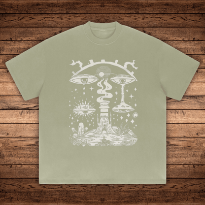 Paradoxical Perspective - Absurdly Heavyweight Relaxed Fit T-shirt (425 GSM) - Phantasmagorical