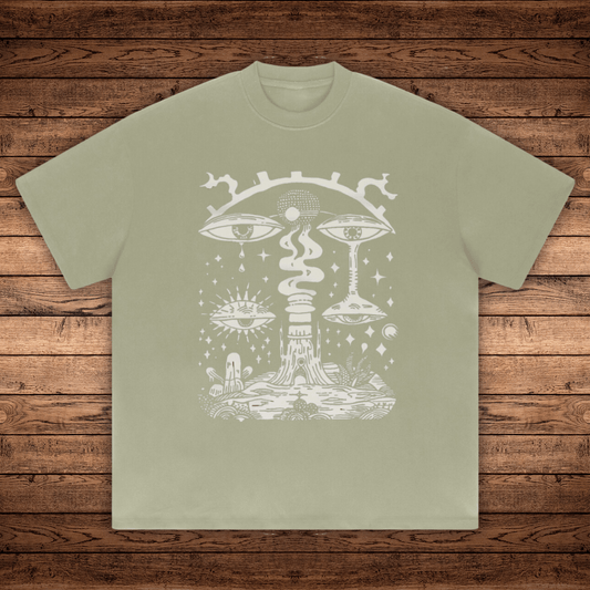 Paradoxical Perspective - Absurdly Heavyweight Relaxed Fit T-shirt (425 GSM) - Phantasmagorical