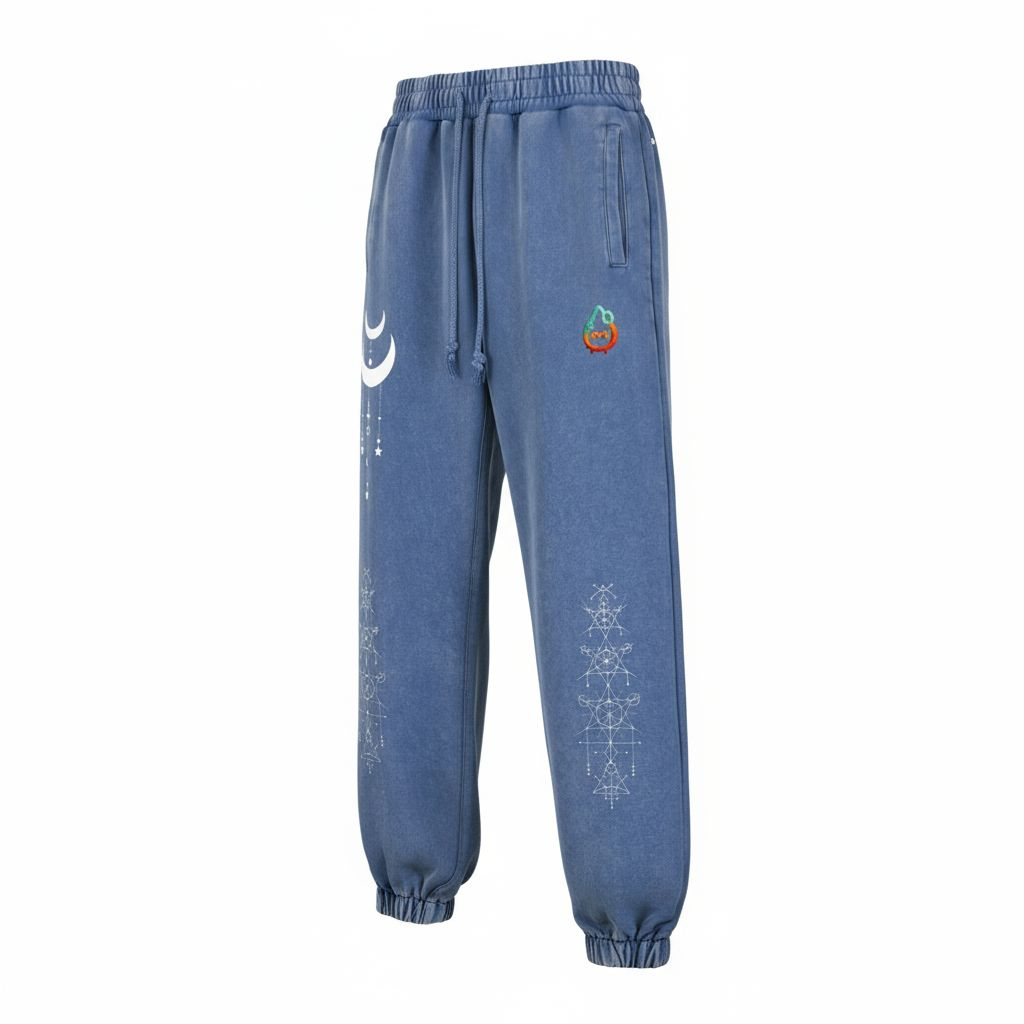 Existential - Snow Wash Heavyweight Jogger Sweatpants